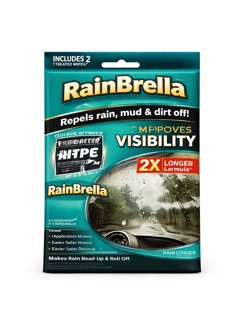 Rain Repellent Glass Treatment for Car Windshield – Improves Visibility - Image 1
